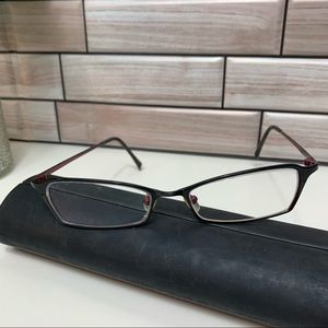 Prodesign Women’s Eyeglasses Denmark Black Metal READ